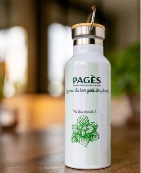 Gourde isotherme / coloris vert