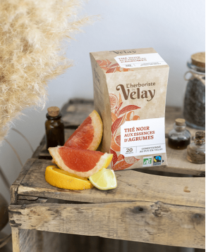 Thé noir agrumes