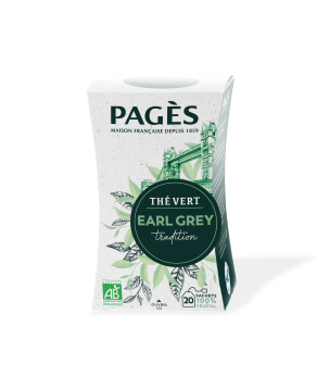 Thé vert Earl Grey