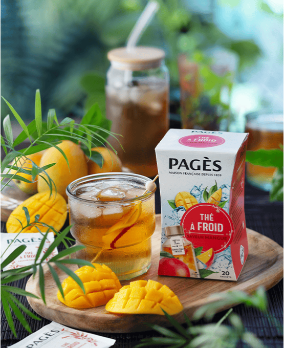 Thé à froid saveur Mangue