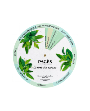 Roue des saveurs PAGÈS