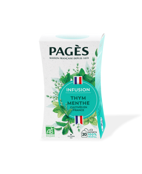 Infusion Thym Menthe française